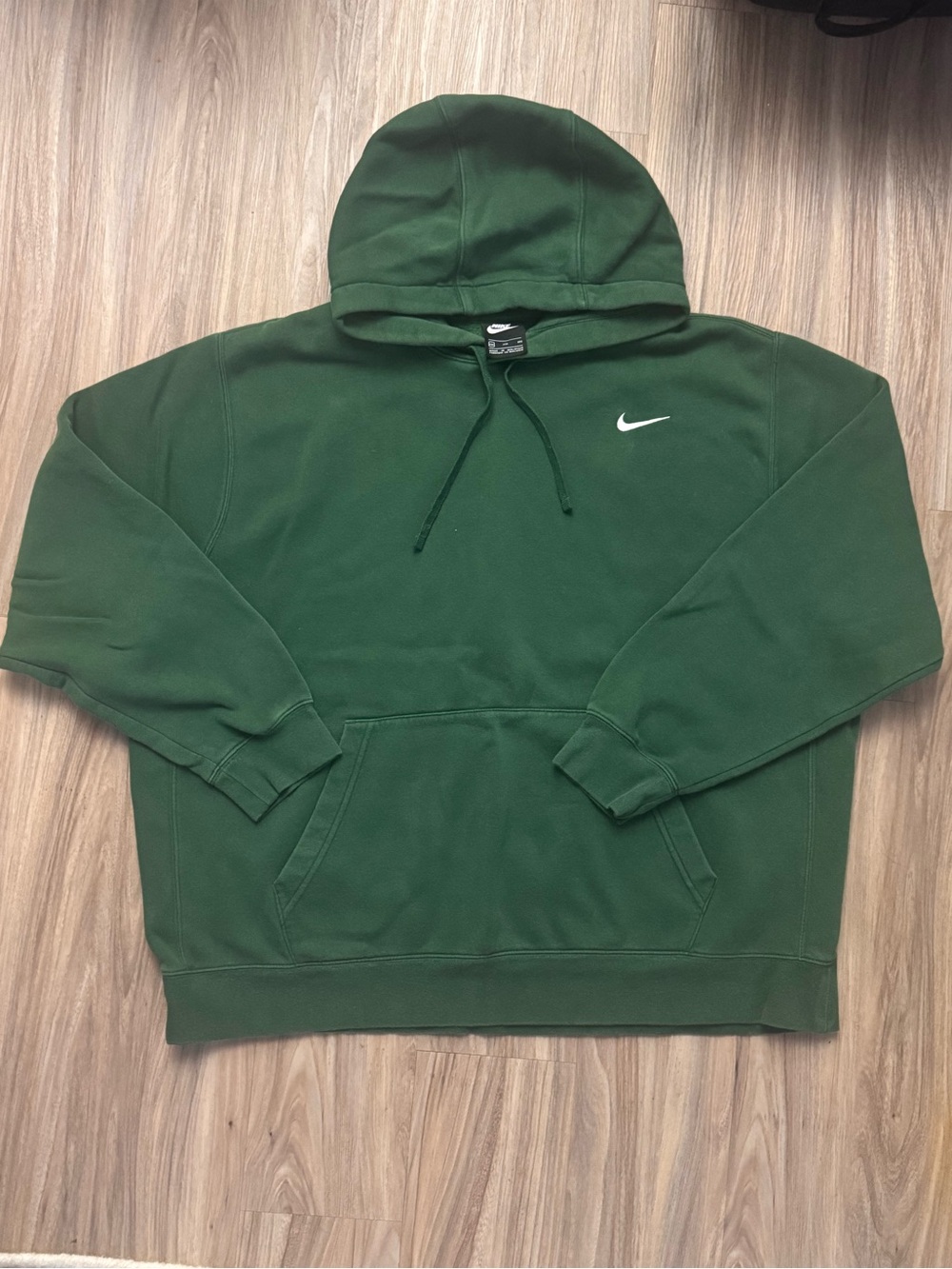 Nike Dark Green Men's Pullover Hoodie